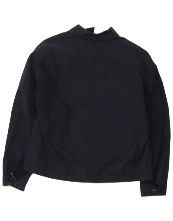 Vintage Ανδρικό Bomber Jacket UK 38 Medium Navy Blue
