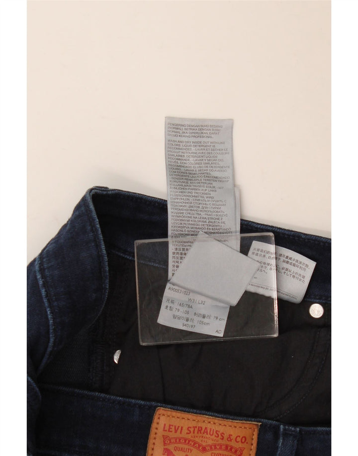 LEVI'S Γυναικείο 712 Slim Jeans W31 L32 Μπλε Βαμβακερό