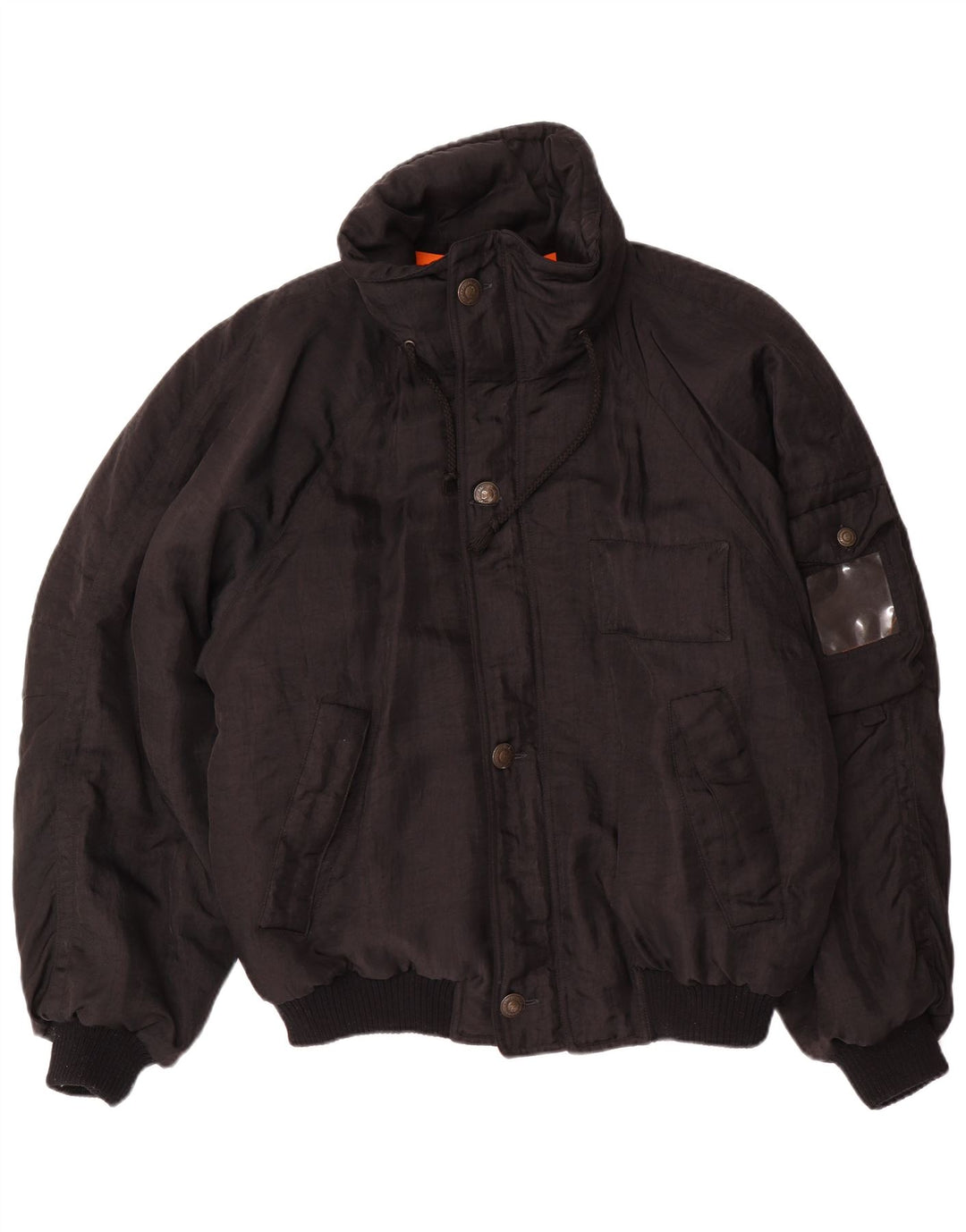 Vintage Ανδρικό Loose Fit padded Jacket UK 38 Medium Black