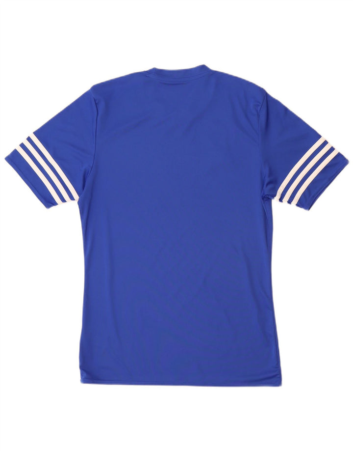 Adidas Ανδρικό T-Shirt Climalite Top Small Blue Polyester
