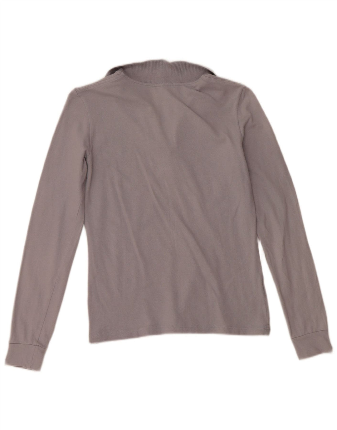 Fred Perry Γυναικείο μακρυμάνικο μπλουζάκι πόλο UK 10 μικρό γκρι βαμβακερό