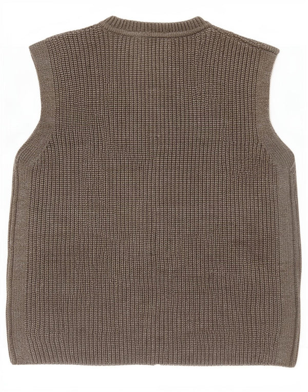 Marks & Spencer Γυναικείο Αμάνικο πουλόβερ UK 10 Small Grey
