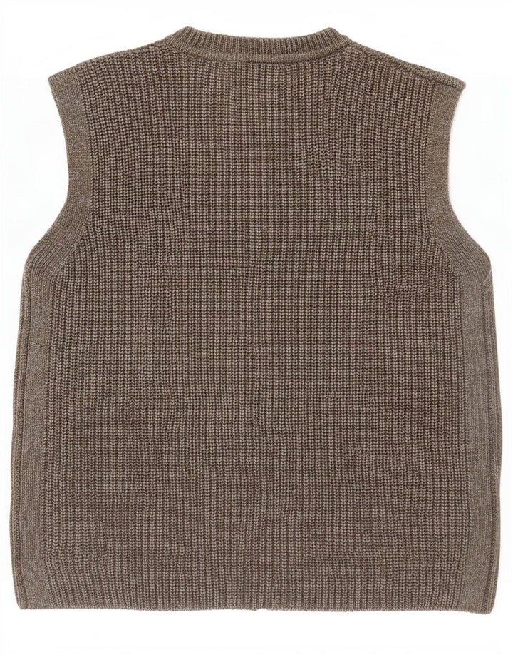 Marks & Spencer Γυναικείο Αμάνικο πουλόβερ UK 10 Small Grey