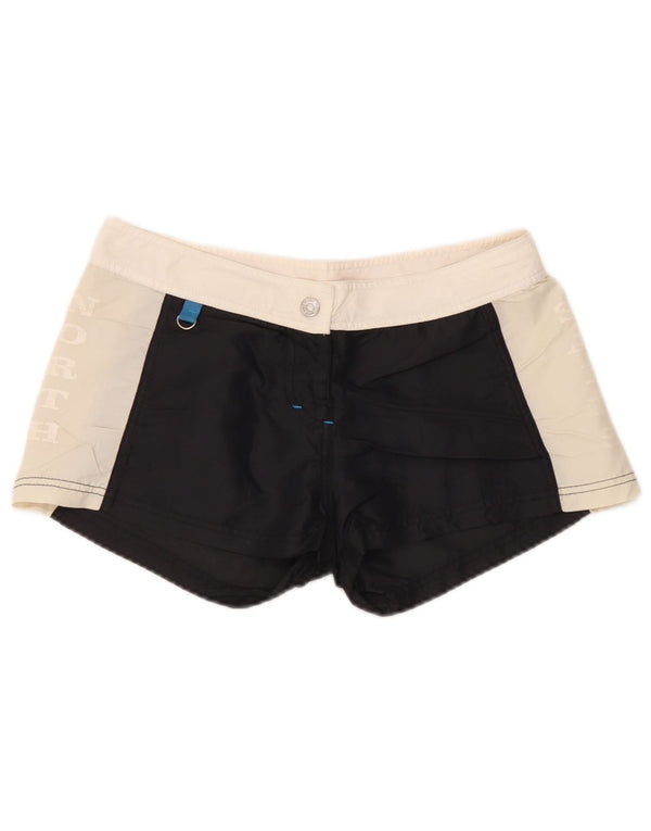 Γυναικεία γραφικά σορτς κολύμβησης North Sails UK 10 Small Black Colourblock