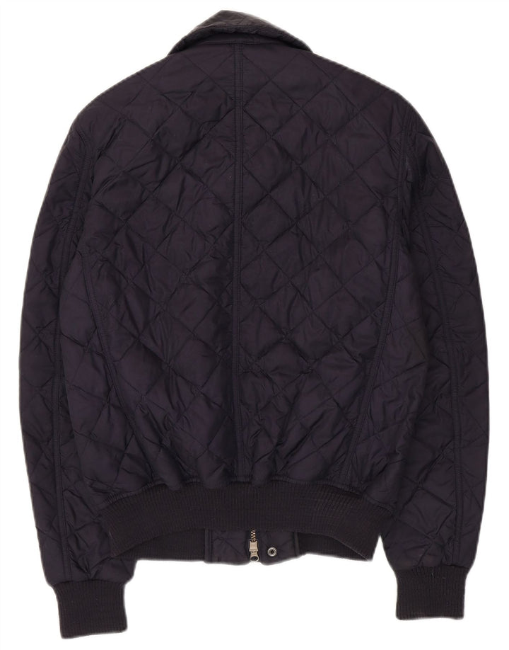 Ανδρικό καπιτονέ μπουφάν Barbour UK 36 Small Navy Blue Polyamide