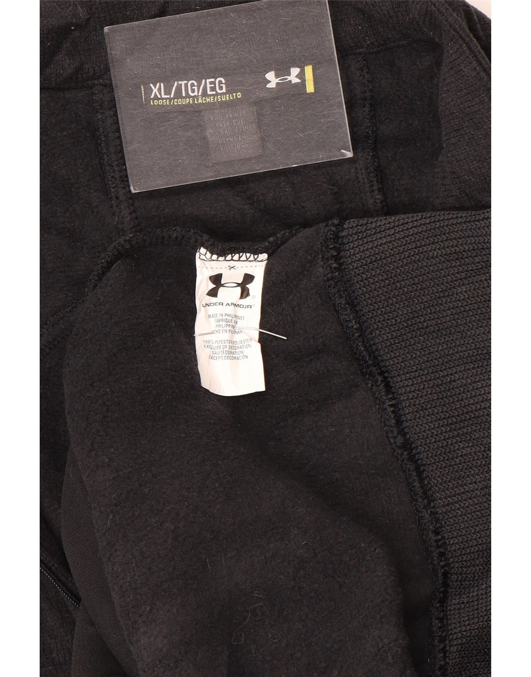 Under Armour Ανδρικό Φούτερ με φερμουάρ Jumper XL Γκρι Πολυεστέρας