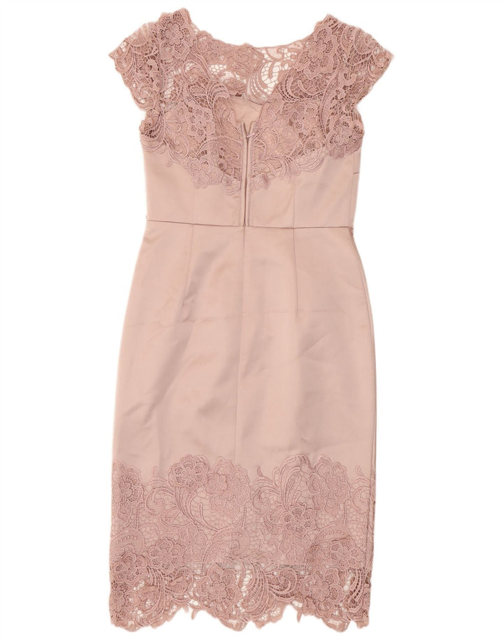 Γυναικείο φόρεμα με θήκη Coast UK 8 Small Pink Polyester