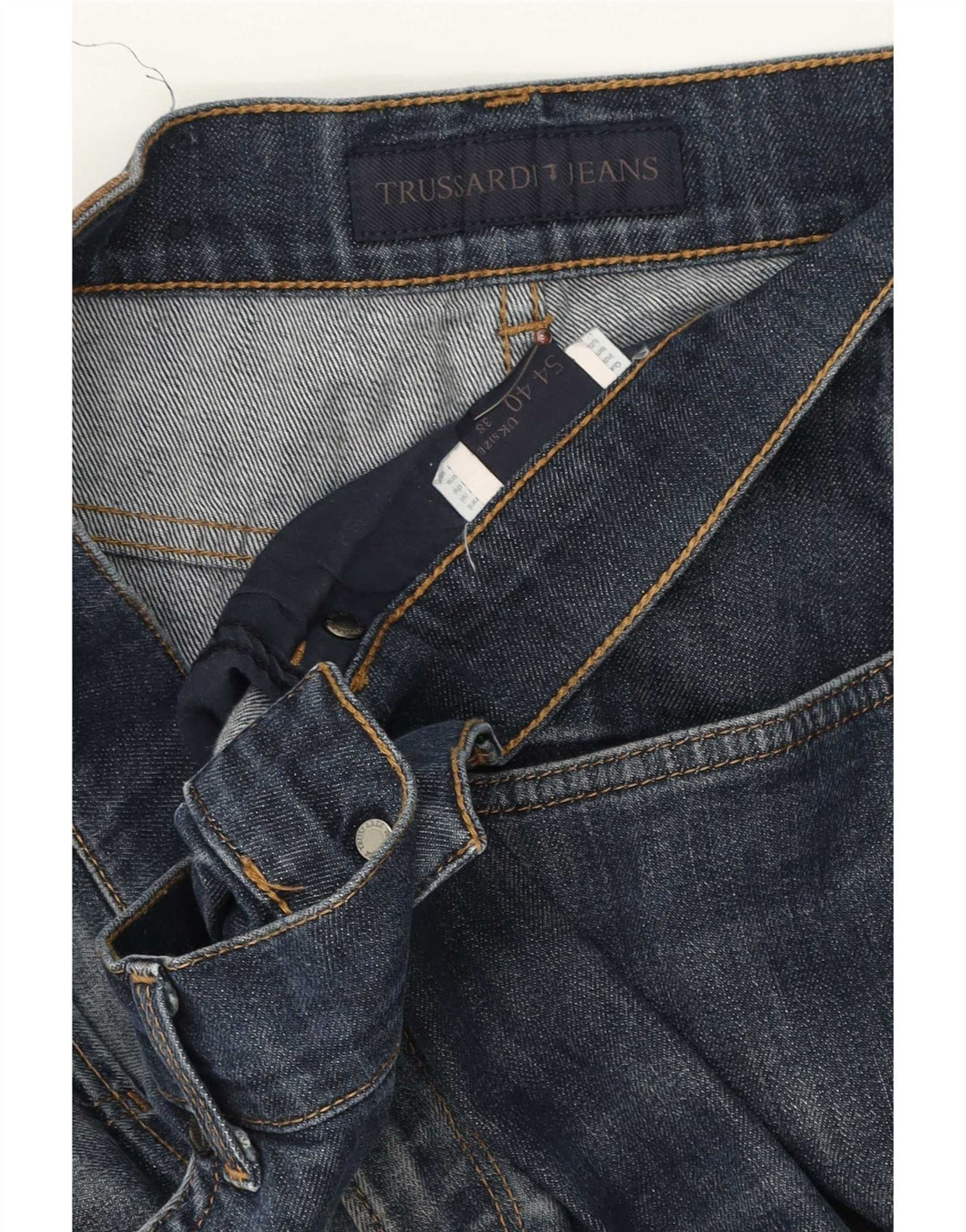 Ανδρικό τζιν Trussardi Tapered W38 L29 Μπλε βαμβακερό