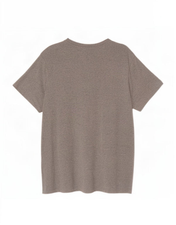 Ανδρικό T-Shirt Nike τοπ XL, βαμβακερό γκρι