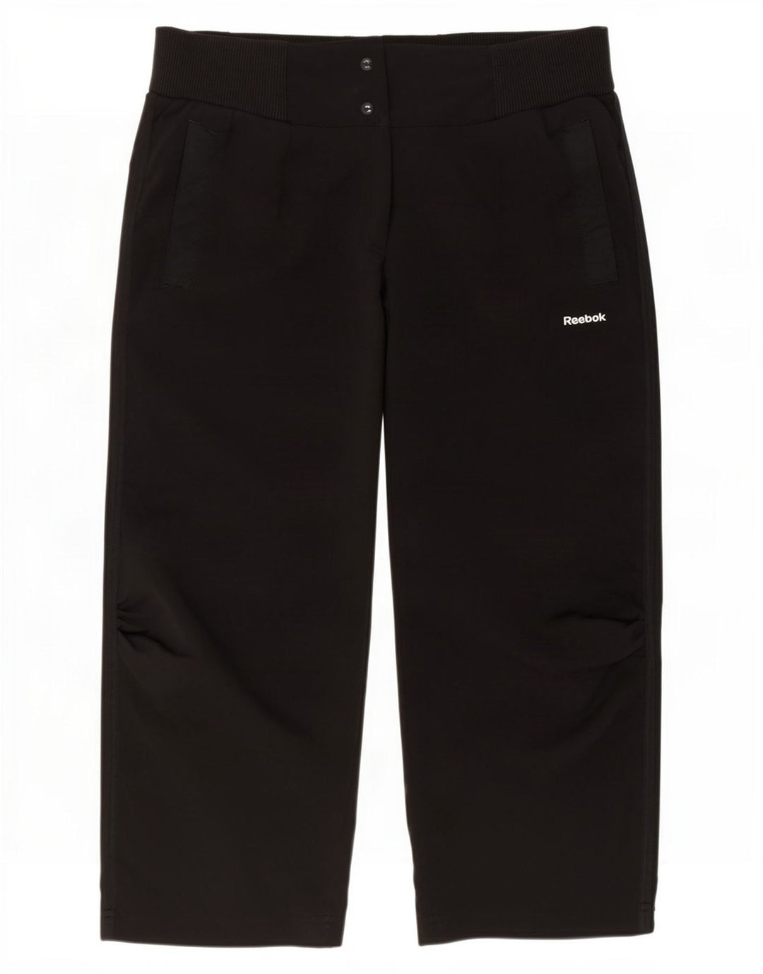 Γυναικεία βερμούδα Reebok UK 12 Medium W30 Μαύρο Πολυεστέρας