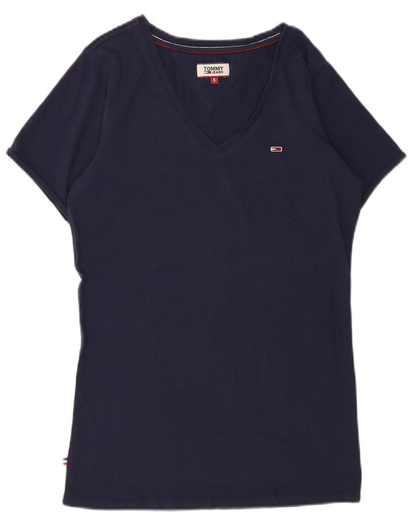 TOMMY HILFIGER Γυναικείο T-Shirt Top 10 Small Navy Blue