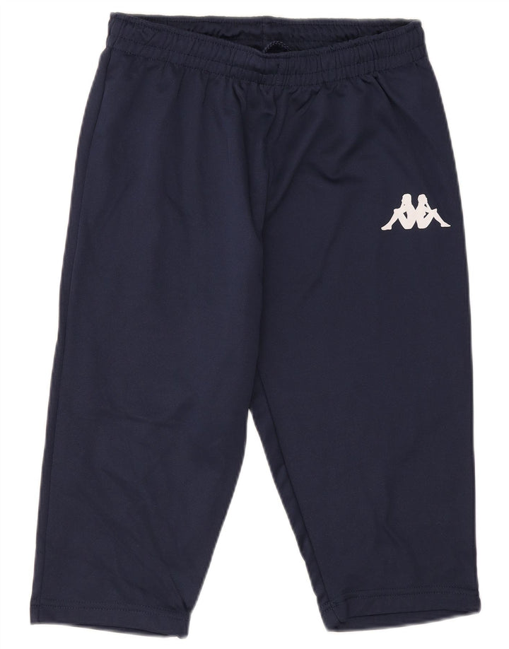 Kappa Boys Sport Short 13-14 Years Navy Blue Polyester