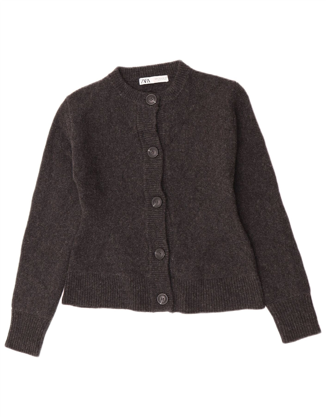 Zara Γυναικεία Ζακέτα UK 10 Small Grey Flecked