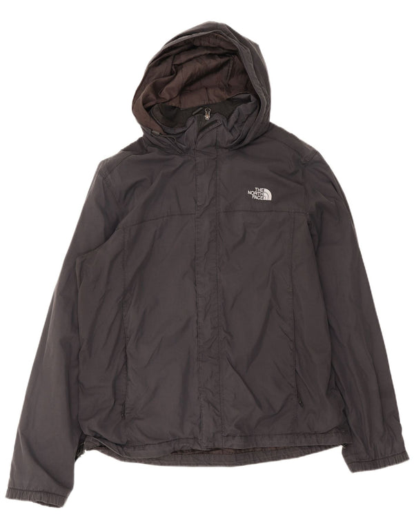 The North Face Ανδρικό μπουφάν βροχής με κουκούλα UK 40 μεγάλο μαύρο νάιλον