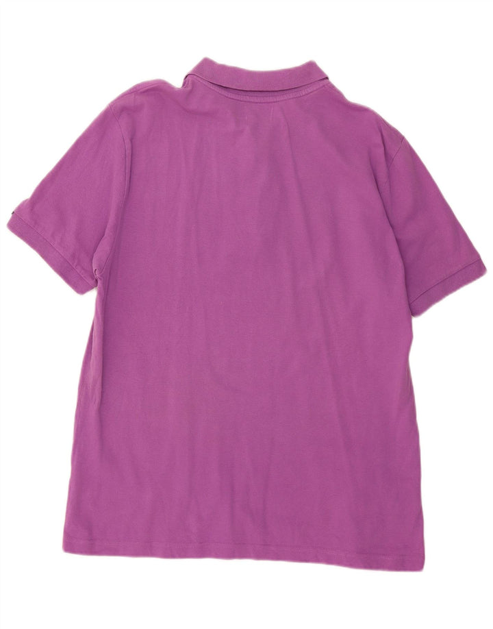Ανδρικό μπλουζάκι πόλο Kappa XL Purple