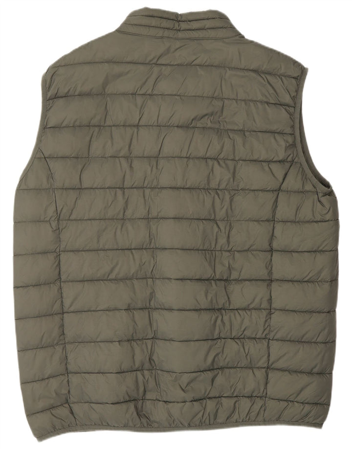 CARRERA Ανδρικό padded Gilet UK 44 2XL Khaki Polyamide