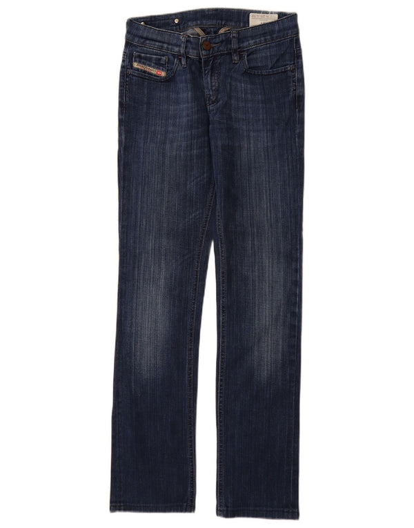 DIESEL Γυναικείο Liv Straight Jeans W25 L29 Μπλε Βαμβακερό