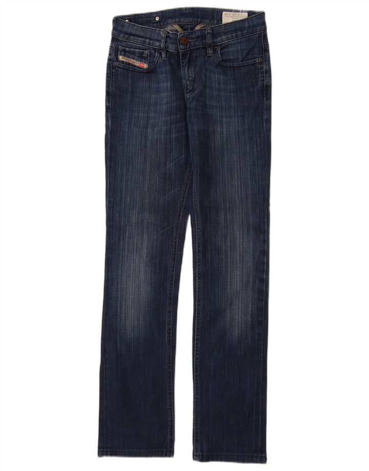 DIESEL Γυναικείο Liv Straight Jeans W25 L29 Μπλε Βαμβακερό