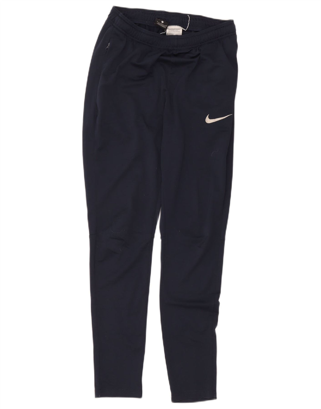 Γυναικεία φόρμα Nike Dri Fit Παντελόνια UK 8 Small Navy Blue Polyester
