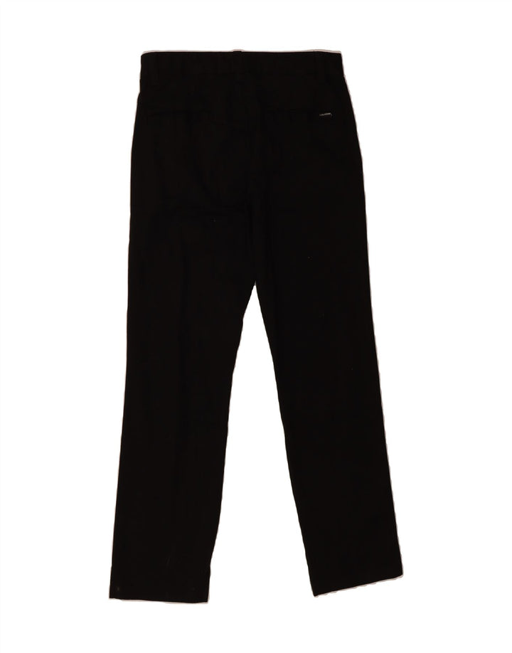 VOLCOM Womens Slim Casual Trousers W29 L29 Black Cotton Vintage Volcom and Second-Hand Volcom from Messina Hembry 