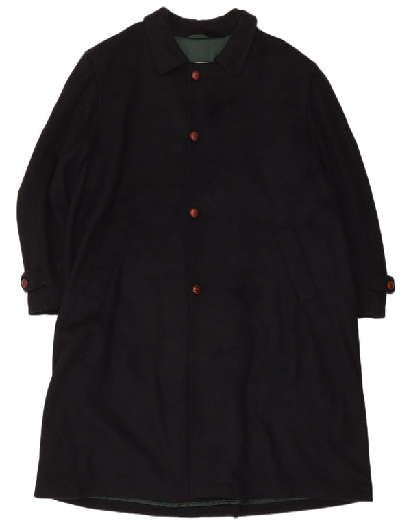 ETON BLUES Ανδρικό Πανωφόρι IT 54 2XL Μαλλί Navy Blue