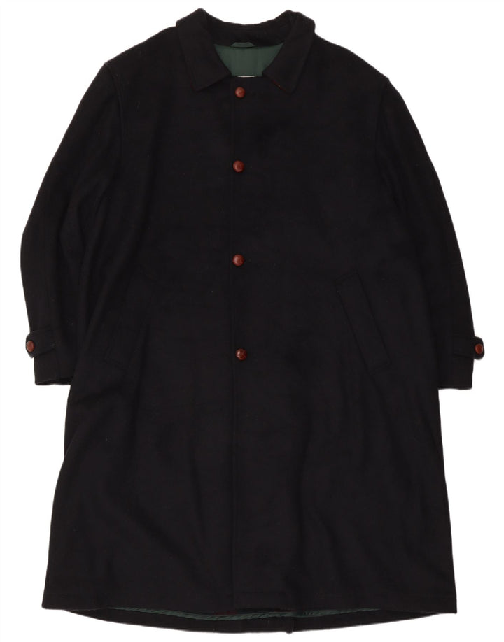 ETON BLUES Ανδρικό Πανωφόρι IT 54 2XL Μαλλί Navy Blue