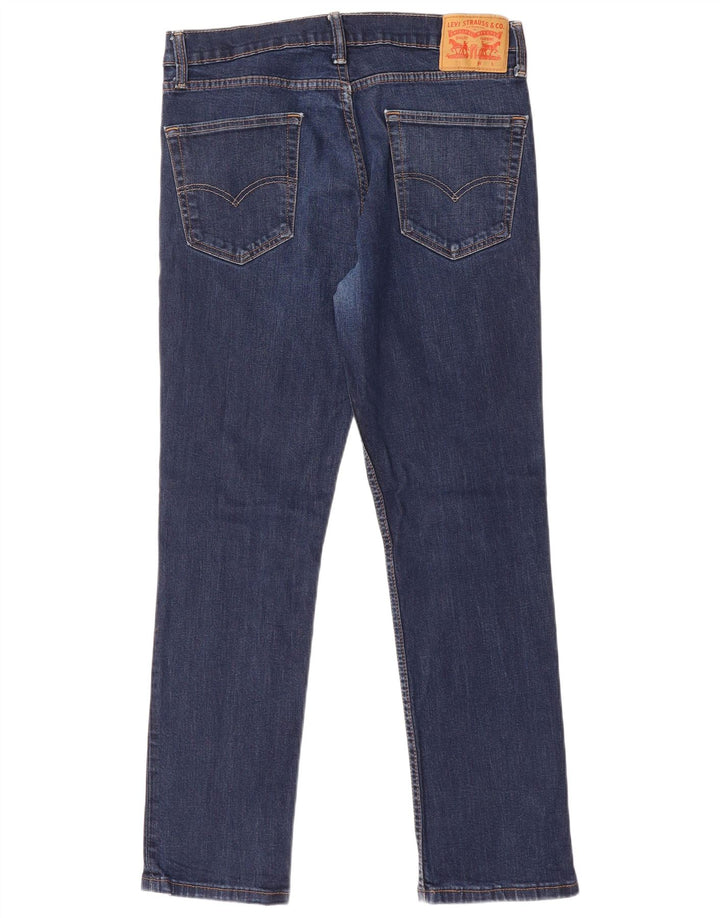 LEVI'S Mens Slim Jeans W36 L32  Blue Cotton