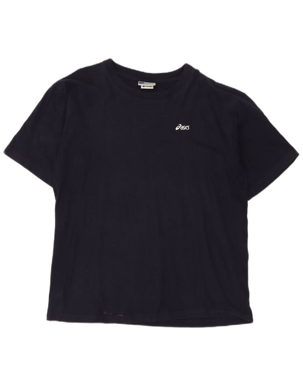 ASICS Ανδρικό T-Shirt Top XL Navy Blue Cotton