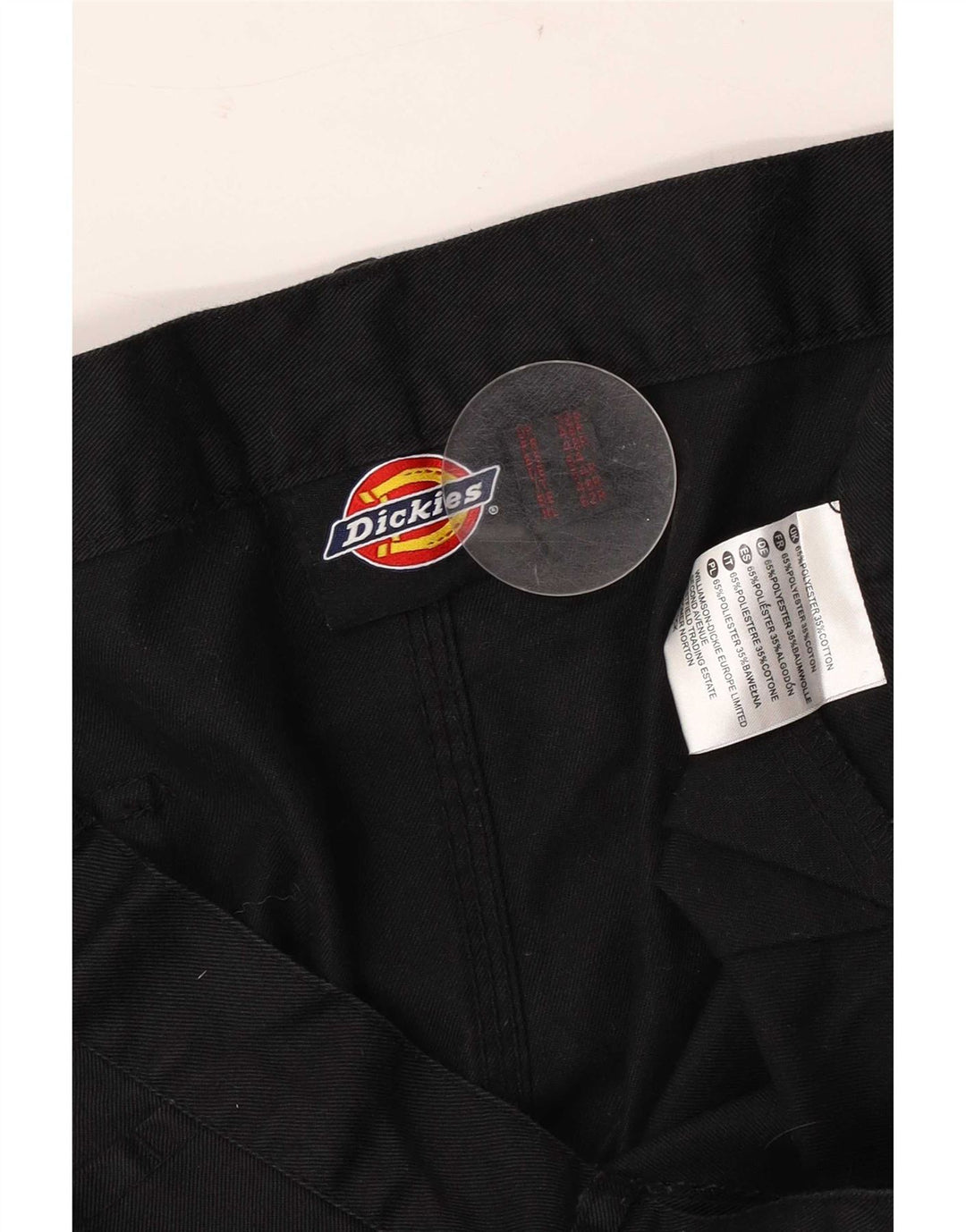 Ανδρικό ίσιο παντελόνι Cargo Dickies W38 L31 Μαύρο πολυεστέρα