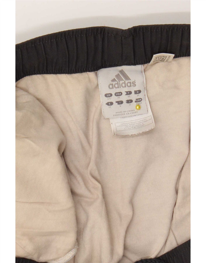 Ανδρικό γραφικό αθλητικό σορτς Adidas μεγάλο μαύρο πολυεστέρα