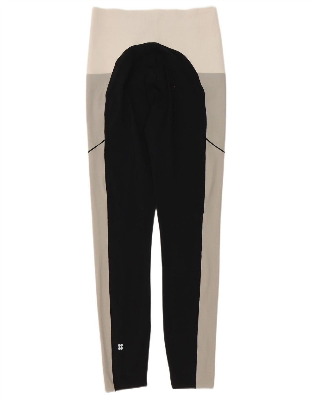 Γυναικείο κολάν Sweaty Betty UK 8 Small Black Colourblock Πολυεστέρας