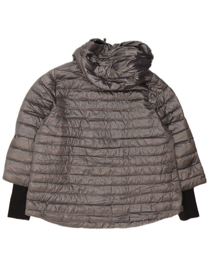 Calvin Klein Γυναικείο μπουφάν με επένδυση UK 18 XL Γκρι πολυεστέρας