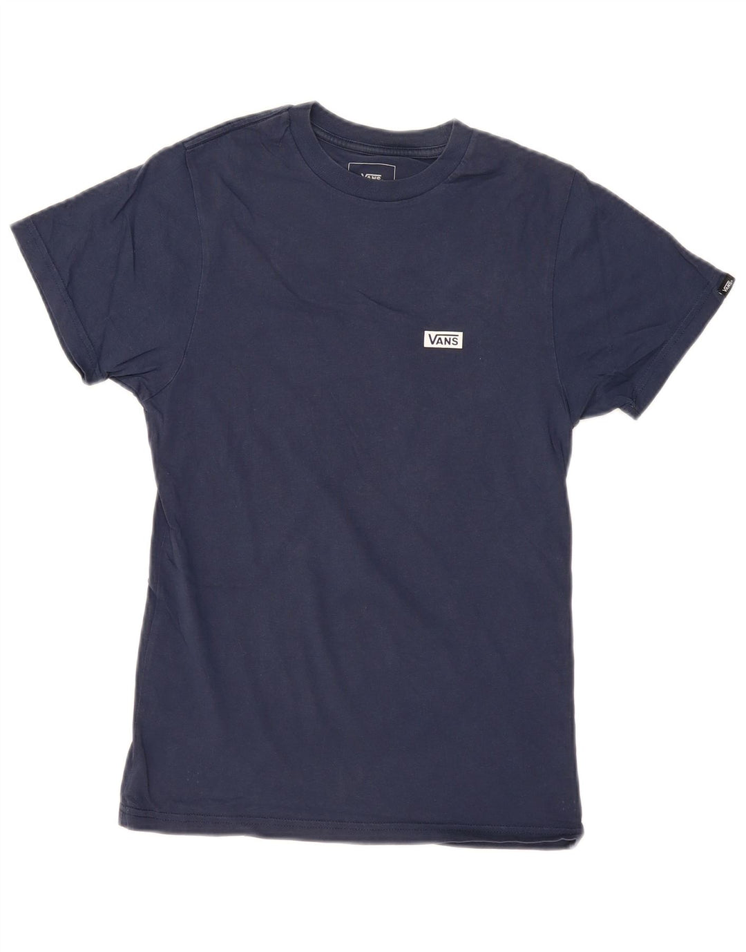 Γραφικό T-Shirt Ανδρικό VANS Slim Fit Top XS Navy Blue Cotton