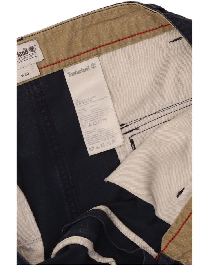 TIMBERLAND Ανδρικό σορτς Cargo W40 XL Navy Blue Cotton