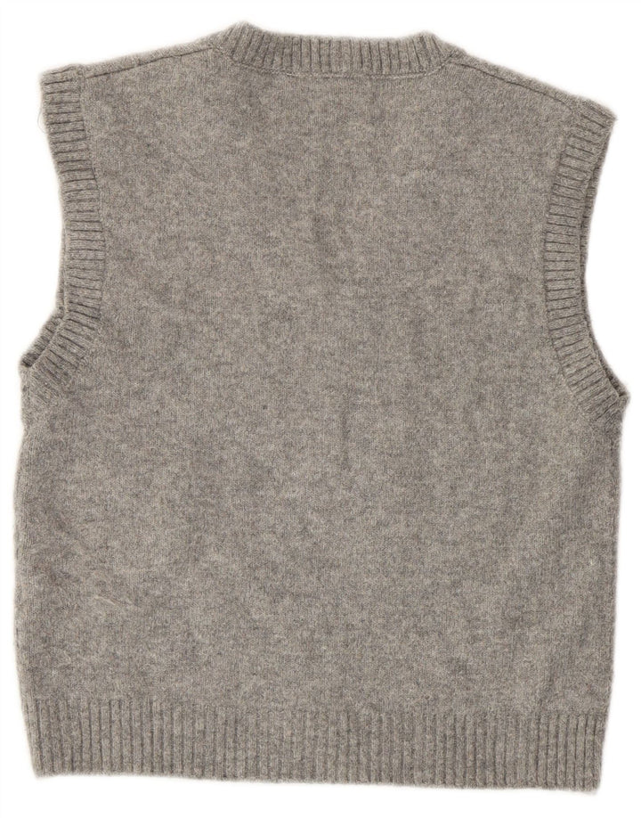 Zara Γυναικείο γιλέκο Crop Tank Top UK 10 Small Grey