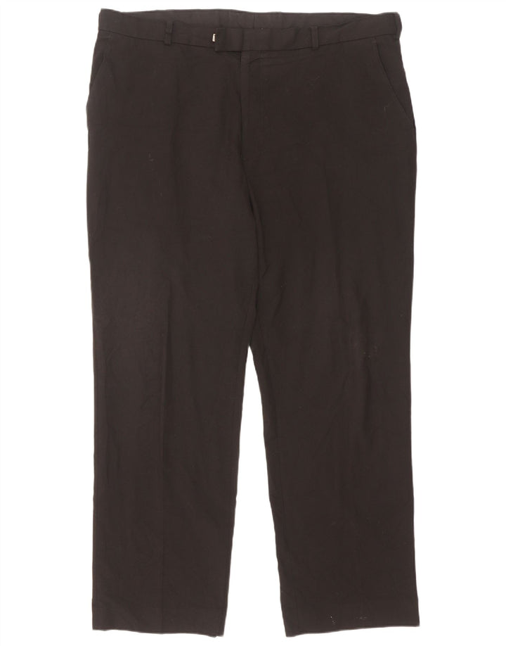 Ανδρικό ίσιο παντελόνι Marks & Spencer Tailored Suit W40 L31 Μαύρο
