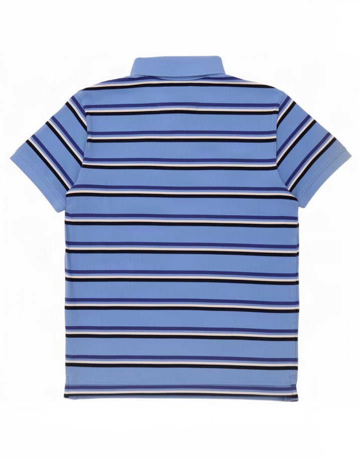 Ανδρικό μπλουζάκι πόλο Crew Clothing, Βαμβακερό μεσαίο μπλε ριγέ