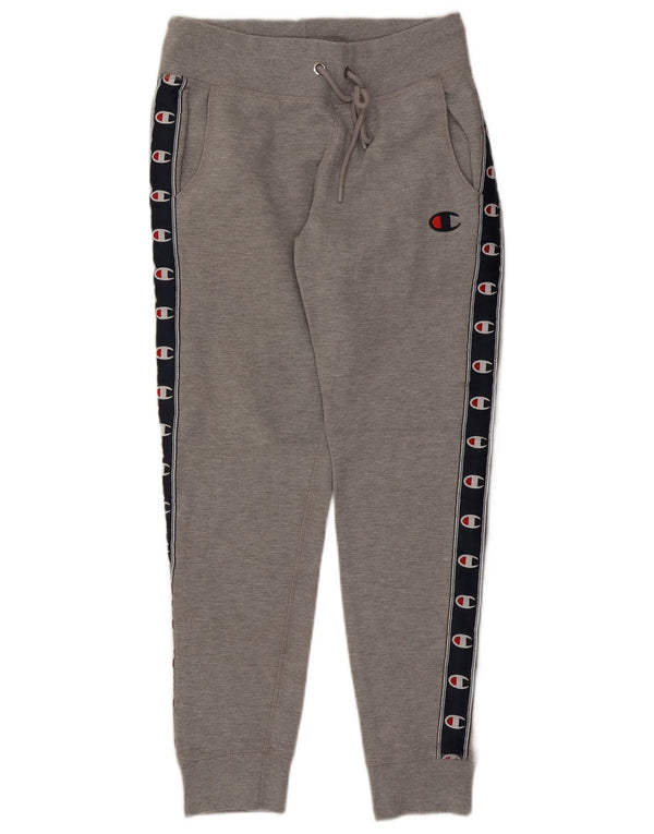 CHAMPION Ανδρικά γραφικά αθλητικά παντελόνια Joggers Small Grey Colourblock