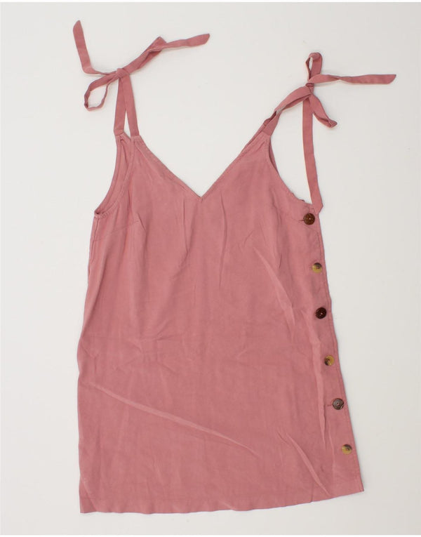 Topshop Γυναικείο Slip Dress UK 8 Small Pink Viscose
