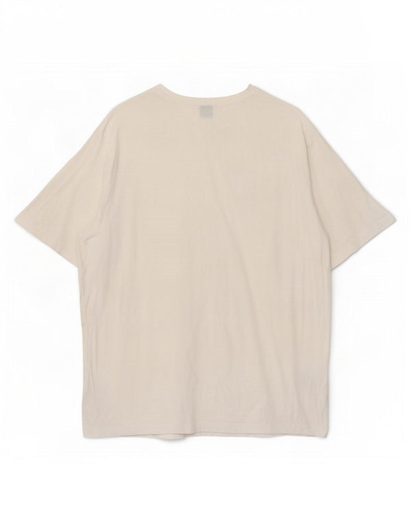 Ανδρικό T-Shirt Hugo Boss Top XL Λευκό βαμβακερό