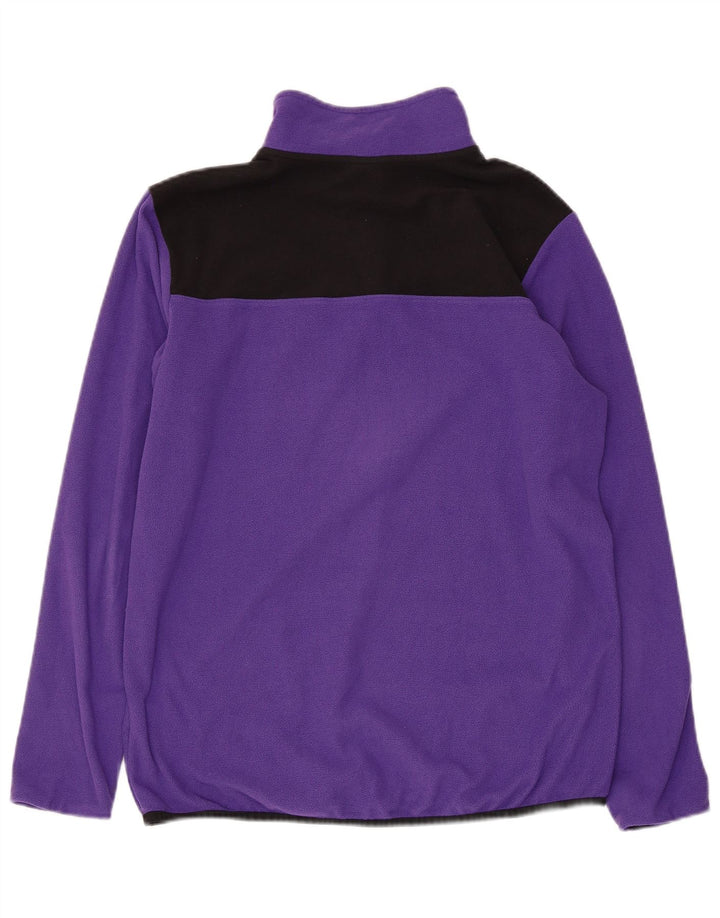 THE NORTH FACE Γυναικείο Fleece Jumper UK 14 Medium Purple Colourblock