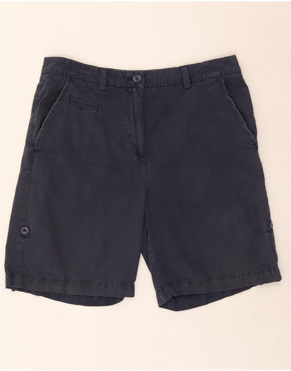 Marks & Spencer Γυναικείο σορτς Chino UK 12 Medium W30 Navy Blue Cotton