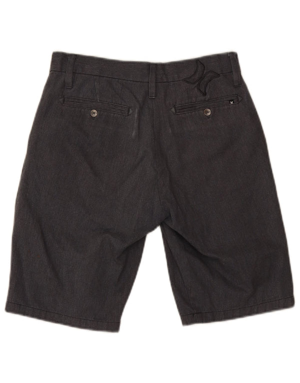Ανδρικό σορτς Chino Hurley W26 XS Γκρι βαμβακερό