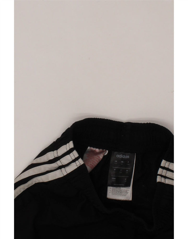 Αθλητικό σορτς ADIDAS για αγόρια 7-8 ετών μαύρο πολυεστέρα