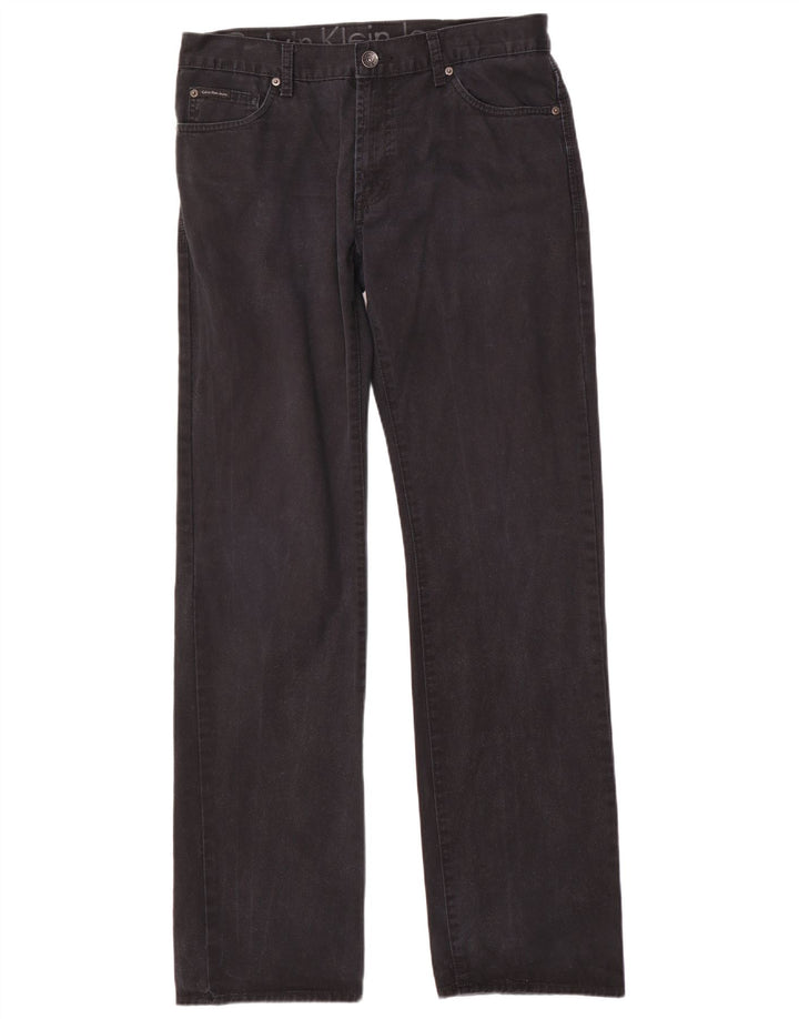 Ανδρικό τζιν ίσιο Calvin Klein W33 L34 Navy Blue Cotton