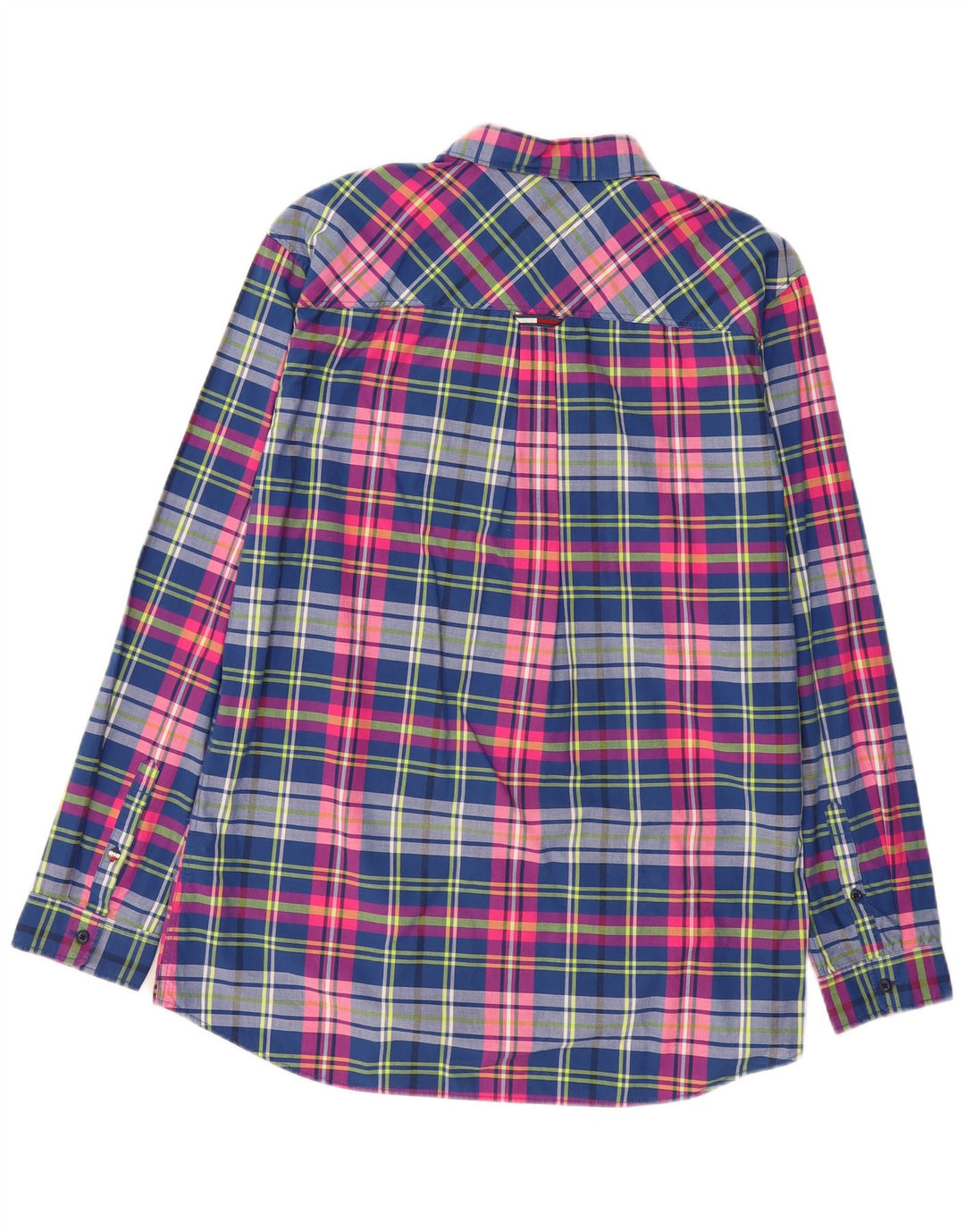 TOMMY HILFIGER Ανδρικό πουκάμισο με κανονική εφαρμογή XL Μπλε μπλέ βαμβακερό