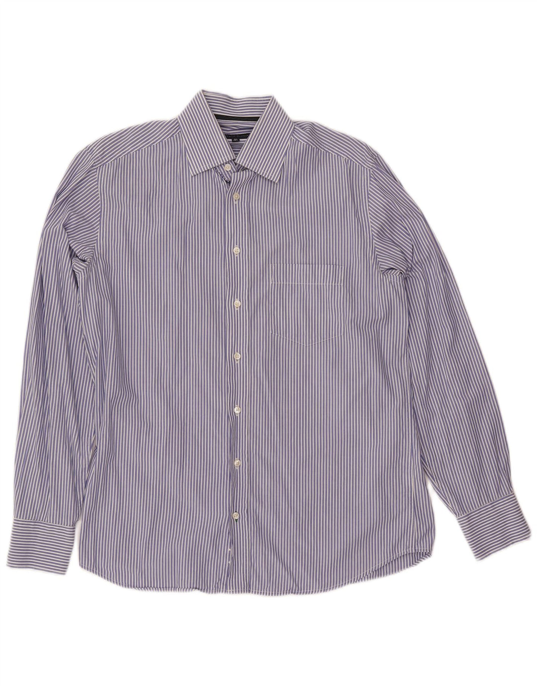 Ανδρικό πουκάμισο TOMMY HILFIGER Μέγεθος 14 1/2 37 Small Blue Pinstripe Βαμβακερό