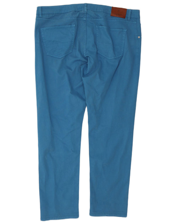 Ανδρικό ίσιο casual παντελόνι Hackett W44 L31 Μπλε βαμβακερό