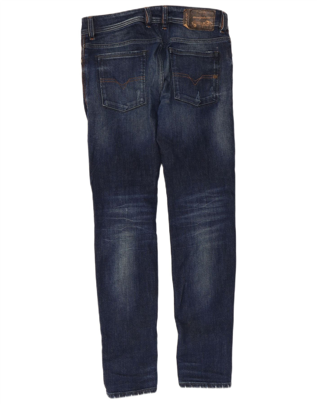 DIESEL Ανδρικό Sleenker Distressed Slim Skinny Jeans W30 L30 Blue Cotton
