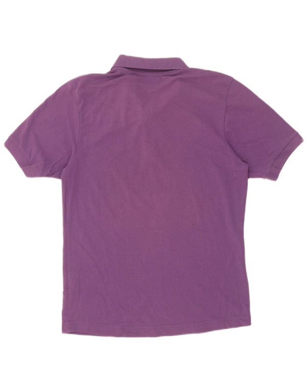 Kappa Womens Polo Shirt UK 20 2XL Purple Cotton